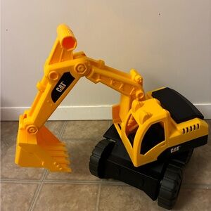 Caterpillar Yellow and Black Toy Digger